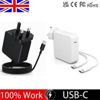 100W 65W USB-C Type-C for Acer Chromebook Lenovo/HP/Asus Power Laptop Charger UK