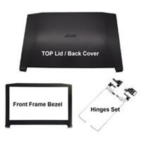 Acer Nitro 5 AN515-41 AN515-51 LCD Back Cover Black with Frame Bezel and Hinges
