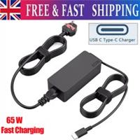 Type C Laptop Charger 65W - USB C for Apple Lenovo Samsung Acer NoteBook UK NEW