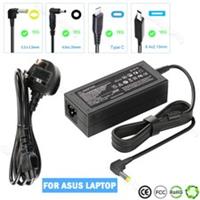 AC Adapter For ASUS Laptop Charger With Power Lead Cable Supply UK Plug Cord lot