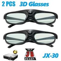 DLP-Link 3D Glasses USB Rechargeable Movie For Acer Optoma BenQ Sharp Projectors