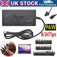 Universal 96W Power Supply Charger 12V-24V DC Connectors Adapter For PC Laptop