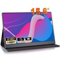 15.6 Portable Monitor IPS 1920x1080 Full HD PC Screen Laptop Extender Screen