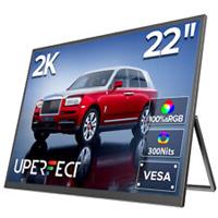 UPERFECT 22 Inch Portable Monitor 2K Gaming Monitor Laptop Monitor 2560x1440