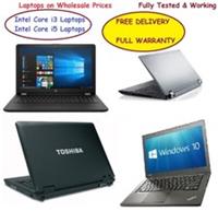 WINDOWS 10 LAPTOP DELL HP ACER INTEL CORE i3/i5 500GB / 240GB SSD 4GB RAM Ready