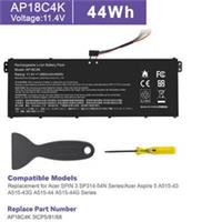 Battery AP18C4K For Acer SPIN3 SP314-54N Aspire 5 A515-43 A515-44 SP314-54N 44WH
