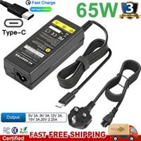 65W USB-C Type-C Cable For HP/Lenovo/Acer/Dell Adapter Chromebook Laptop Charger