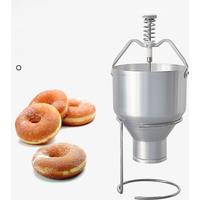 XEOLEO Mini manual donut machine Donut maker Hand-pressed stainless steel donut shaper 5L Manual