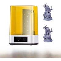 ANYCUBIC Wash & Cure 3 For Photon Mono 4 LCD SLA 3D Printer Models UV Rotary Curing Resin Cleaning Machine 2 in 1