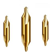 3pcs HRB65 68 HSS Cobalt Center Drill Countersink Lathe Mill Tooling Tip Bits Countersinks Drills Set Tool for Metal A1 A2 A3