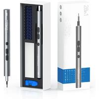 Electric Screwdriver Set Precision 28 in 1 Power Tool Kits Rechargeable Wireless Cordless Magnetic Mini Small Bit for Xiaomi Pen