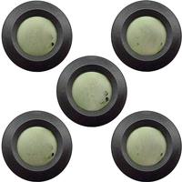 5-pack Hygrometer Thermometer Digital LCD Monitor Humidity Meter Gauge for Humidifiers Dehumidifiers Gre