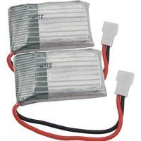 XINJ 2pcs 3.7V 350 mAh 25C Lipo Polymer Li Battery 702030 XH254 Plug For DFD F182 F183 H8C RC Drone Mini Quadcopter & Helicopter