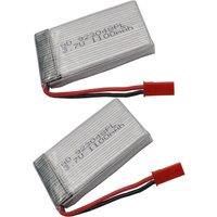 2pcs 3.7V 1100mAh 4.07Wh 25C Rechargeable Polymer Li Battery 923048 JST Connector For Syma X5SW X5C-1 X8tw Part Drone Helicopter