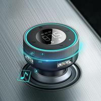 Baseus FM Transmitter Car Bluetooth 5.0 Music Adapter 3.4A Dual USB Car Charger MP3 Player Radio FM Modulator