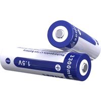 XTAR AA Battery 1.5V 3300mWh Battery Rechargeable Li-ion Batteries 4pcs