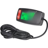 Inductive Tachometer Gauge Hour Meter Alert RPM EngineBacklit Resettable Tacho Hour Meters for Motorcycle ATV Lawn Mower