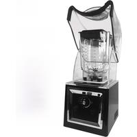 XEOLEO 3 In 1 Commercial Blender with Noise Reduction Cover Mixer Juicer Fruit Food Processor Ice
