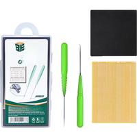 4 in 1 Soldering Lugs+SandPapper+Needle Welding Set Solder Piece Rework Pad Welding Point for Phone Repair IC Pad Touch BGA PCB