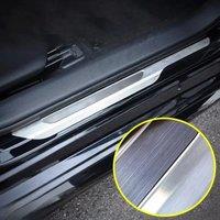 Steel Outside Door Sill Scuff Guard Cover Protector For 2019-2024 Toyota Corolla Hatchback Sedan Touring Sports Suzuki Swace