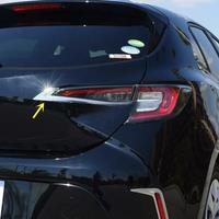 Chrome Tail Light Taillight Trims Cover For 2019 2020 2021 2022 2023 2024 Toyota Corolla Hatchback Sport