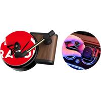 Car Air Freshener Perfume Record Player Auto Perfume Clip Vinyl Spin Phonograph Air Vent Outlet Aromatherapy Ornament Accessorie