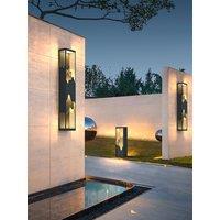Modern LED Outdoor Light Fixture Waterproof Garden Porch Wall Lamp for Balcony Courtyard Street Wall Mounted Lighting Luminaires