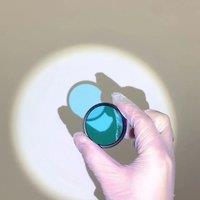 Each Type 10Pcs BG39 And HWB850 With Mark On The M52 Metal Frame Color Filter Glass