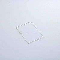 By Fedex shipping 70 pieces total size 55.7x16x1mm protection chamfer uv quartz glass plate