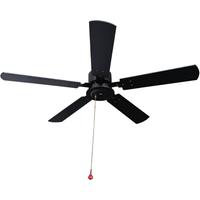52" DC Wooden Ceiling Fan Low Voltage 12V-24V Ultra-mute for Gazebo Porches Patios Veranda Balconies Sunroom Garage