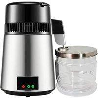 Water Distiller 4 L Distilled Water Maker 1.1 Gal Pure Water Distiller with Dual Temperature Display 750W Distilled Water Machin