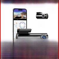 AZDOME M300S 4K Dash Cam Front and Rear, Built-in ADAS WiFi GPS Dash Camera for Cars, Free 64GB Card, Voice Control, Night Visio