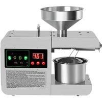 Intelligent Oil Press Automatic Household Stainless Steel Hot Cold Oil Extraction Machine Temperature Control Sesame Oil Peanut