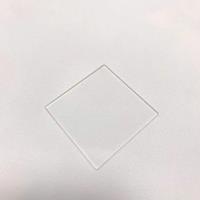 Custom Size Clear Transparent UV Visible IR Rays Fused Silica Quartz Protect Window Glass Type JGS2