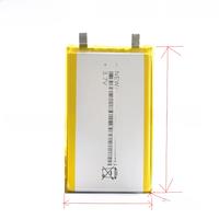 1-10pcs 3.7V 5000mAh Lithium Polymer LiPo Battery cells For Mp3 Power bank PSP mobile phone PAD protable tablet PC 755590
