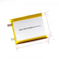 1-12pcs 105568 3.7V 5000MAH Polymer Lithium LiPo Battery For GPS DVD E-book tablet pc laptop power bank video game