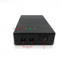 2025 NEW 12v 18650 3400mAh Lithium ion Battery pack 3S1P double DC 12.6V Mobile power With 5521 cable and charger