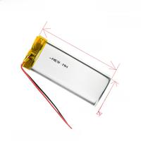 1-10pcs 3.7V Lipo cells 102050 1000mah Lithium Polymer Rechargeable Battery For Wireless mouse fanRecording pen LED light
