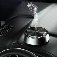 Auto Electric Aroma Diffuser Essential Oil Car Air Freshener Auto Perfume Aromatherapy Ions