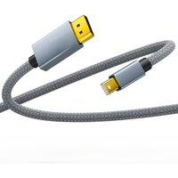 8K60Hz Mini DP to DP Cable Bidirectional 4K144Hz DP to Mini Display Port DP Cables for Monitor Projector Laptop MacBook