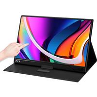 15.6inch Touch Portable Monitor 1920*1080P FHD IPS VESA Mountable Sub Screen for Dex PS5 Laptop Switch Xbox Extend Monitor