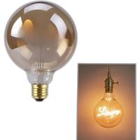 LED Retro Edison Bulb E27 220V 4W 8W Dimmable G125 Love Lamp Light Vintage Incandescent Decoration Indoor Holiday Wedding Party