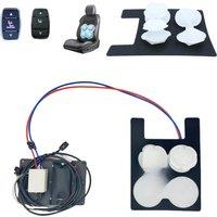 12 V Car Electric Seat Massage Lumbar Support Comfort Back Lumbar Pillow Pneumatic Massage Seat Support Products Accessories