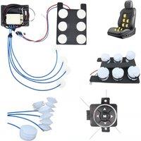 Car Seat Lumbar Support Massage Cushions Electric Back Neck Air Inflatable Pillow Lumbar Massage for RV AUTO Bed Chair Sofa