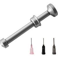 BST-013 Aluminum Alloy Propulsion Tools BGA Solder Flux Booster UV Solder Mask Ink Welding Oil Pusher Rod Solder Paste Dispenser