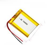 1-10pcs batteries 3.7V 2500mAh Li-Po Battery 104050 Lithium Polymer Battery li ion Lipo cells For GPS MP3 MP4 Driving Recorder