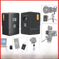 ZGCINE ZG-V99 ZG-V160 ZG-S200 X99 V50 V Mount Battery V-Lock Lithium Battery Pack Auxiliary Battery Capacity for Cameras Phones