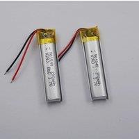 2pcs 3.7V 200 mAh Rechargeable Polymer Li Lipo Battery 501040 For Bluetooth Speaker Headphones GPS Sat Nav Recording Pen 051040