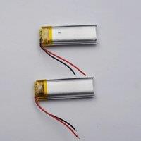 2pcs 3.7V 300 mAh Rechargeable Polymer Li Battery 601235 Lipo For Bluetooth Speaker Headphones GPS Sat Nav Recording Pen 061235