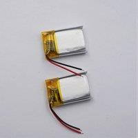 2pcs 3.7V 200 mAh 501522 Rechargeable Polymer Li Battery Lipo For Bluetooth Speaker Headphones GPS Sat Nav Driving Recorder Mp3